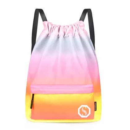 INEO Sports Waterproof Sack pack Gymsack Gym Cinch Sack Drawstring Backpack String Bag Custom Logo