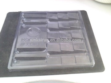 clear plastic tray/plastic macaron tray/plastic tray manufacturing