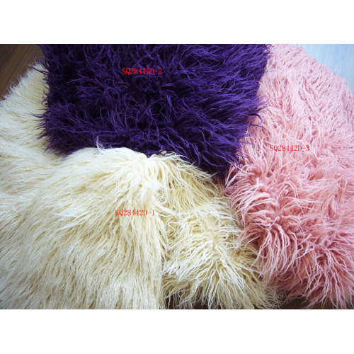 Plain Imitation Tan Sheep Faux Fur