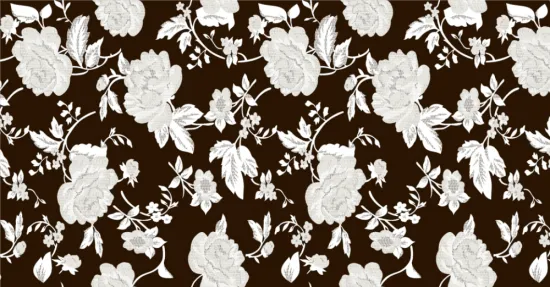 40D&40D Tricot Mattress Printing Polyester Fabric