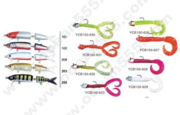 flexible plastic lure,fishing tackle