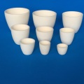 99% Corundum Alumina Ceramic Crucible για τήξη μετάλλου