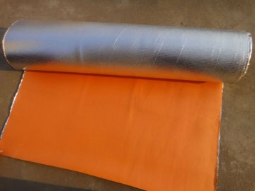2 in 1 soundproof underlay with aluminum film