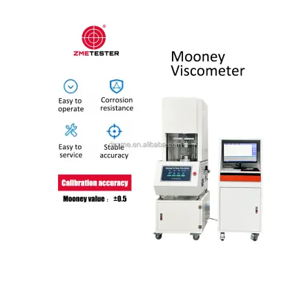 Mooney Rubber Viscometer Manufacturer | ASTM D1646 Mooney Viscometer for Rubber Testing Equipment