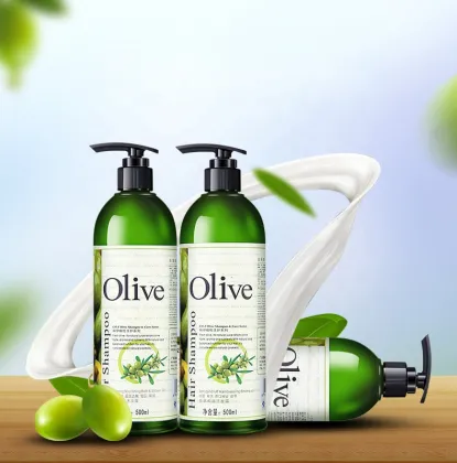 Natural hair growth Olive oil hair cleanser shampoo