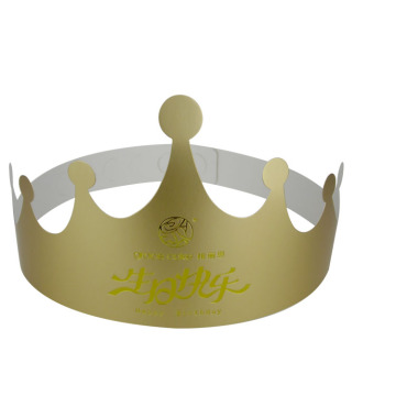Customized Quality Kids Paper Crown with Beautiful Patterns