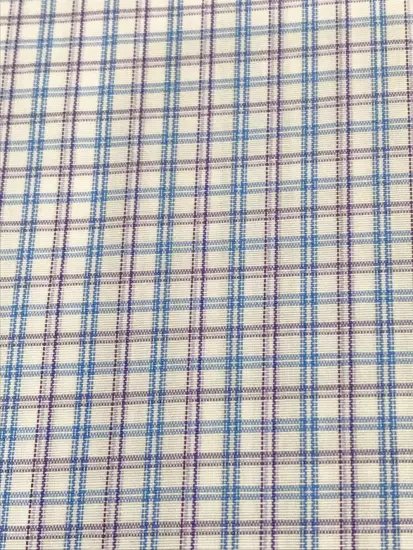 T/C(20%Cotton80%Polyester)High Density  Plaid Fabric