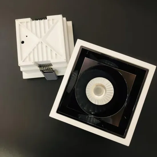 Square ceiling spot light with reflector