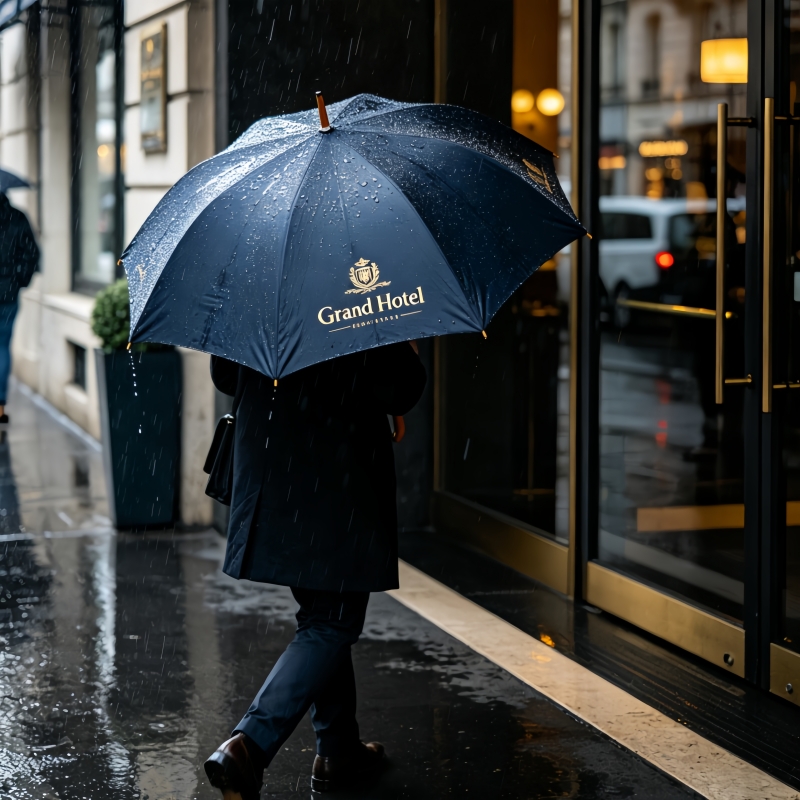 Luxury-hotel-guest-umbrella