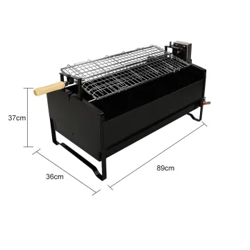 China Manufacturer Argentine Bbq Grill Camping Rotisserie Charcoal Grill Electrical Rotating Camping Grill