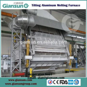 Arc Aluminum Melting and holding Furnace