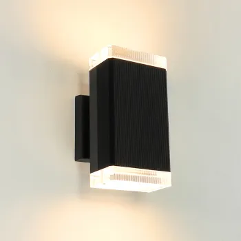 LED Acrylic Diffuser Outdoor Wall Lamp