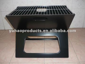 2015 Custom made promotional outdoor BBQ grill, easy clean non-stick foldable bbq grill,mini foldable grill