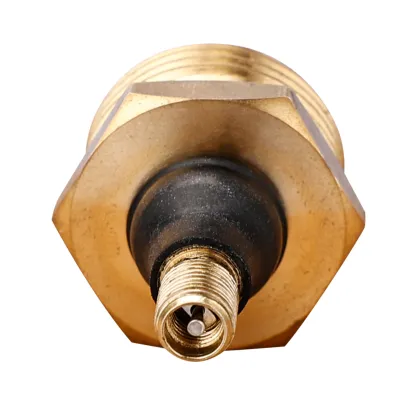 Brass Blowout Adapter for RV Antifreeze Systems
