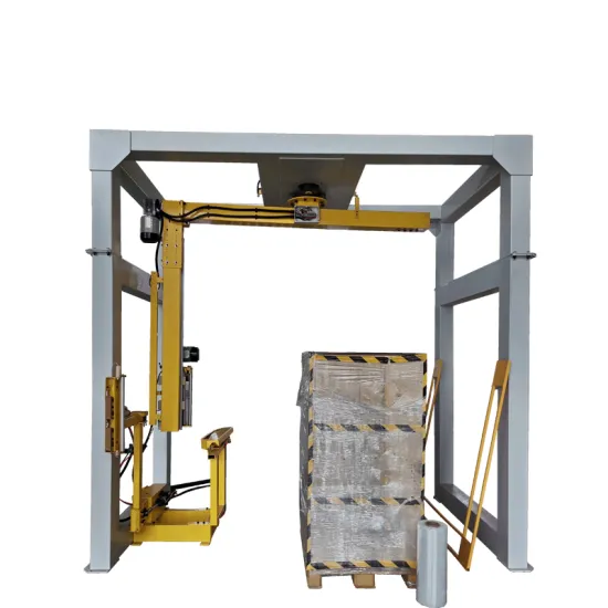 Intelligent Fully Automatic Rotary Arm Stretch Packaging Wrapping Machine for Pallets