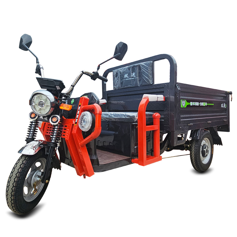 Electric Tipper Cargo Tricycle for Heavy Duty Farm Transport