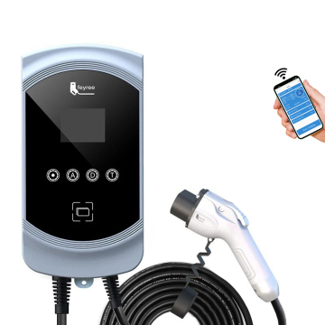 Feyree 11KW Wallbox EV Charger with GB/T Plug, Wi-Fi Smart App Control