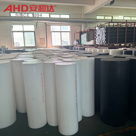 blue green hdpe rod balck white rod