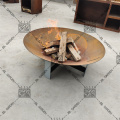 Outdoor Corten Steel Fire Pit For BBQ