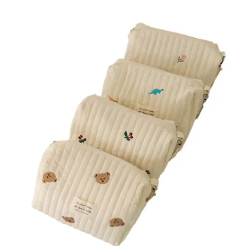 New Embroidered Cotton Mummy Bag for Baby Stroller: Storage and Organizer