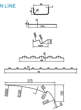 Curb Girder Roll Form Machinery