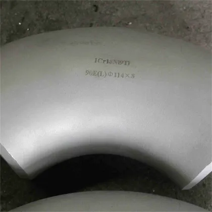 Ansi B16.9 Butt Welded L/R 90D Elbow