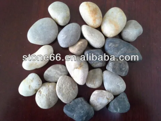 round black polish pebble