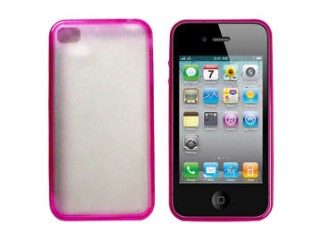 Different Colors Clear Hard Iphone Protective Covers And Case With Soft Tpu Bumper