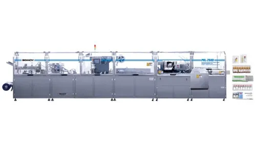 SHM-250D Automatic Ampoule/Vial Double Feeder Packing Production Line