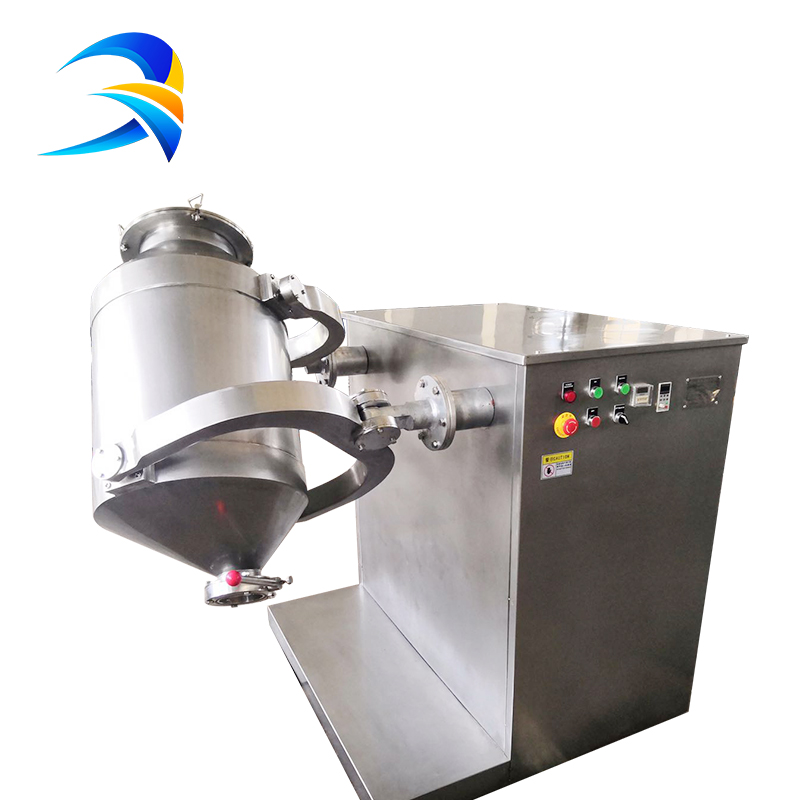 Food Pharmaceutical Chemical 3D Swing Pulver Mixer