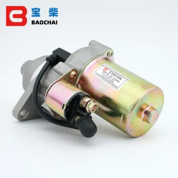QDY116 YMH185 Gasoline Generator Set Starter Motor