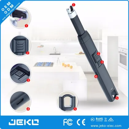 Factory CE certificated electric lighter usb rechargeable lighter