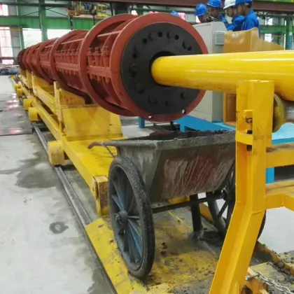 short mould pumping system