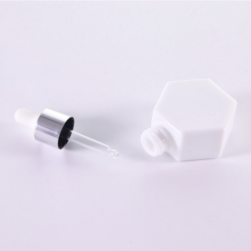 30ml Opal White Empty Essential Oil Dropper Shaping Bottles