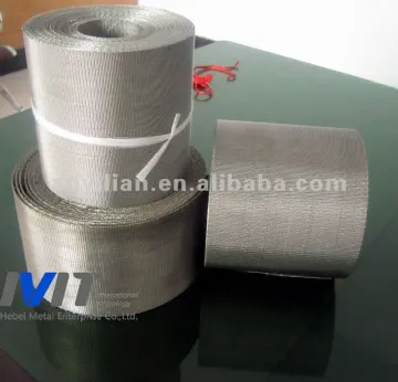 MT Stainless steel 316 reverse dutch woven wire mesh filter belt
