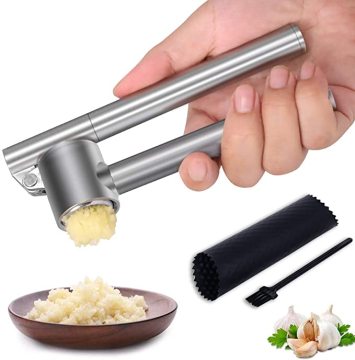 Pressa all'aglio multifunzione in lega di zinco: Chopper, Crusher e Mincer