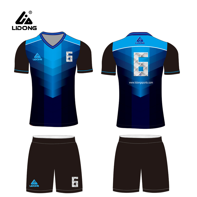 Soccer Football Team Wear Uniforms Football Jersey
