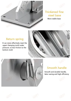 Stable Performance Manual Clips Sausages Aluminum Buckle Clip Sausage Clipping Machine