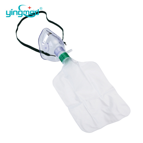 Mặt nạ oxy mặt nạ oxy với túi hồ chứa