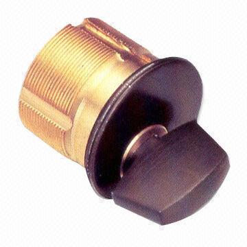 Mortise Cylinder Lock with US3, US4, 10B Finishes, Made of Solid Brass, OEM Orders are Welcome