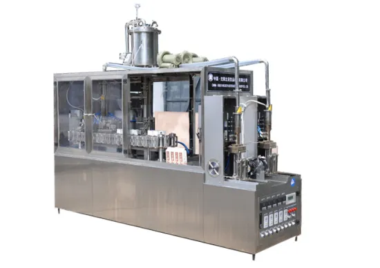 Hot filling juice carton filling machine