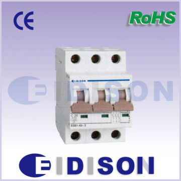 EIDISON ESB7-63-II 3P Current Circuit Breaker