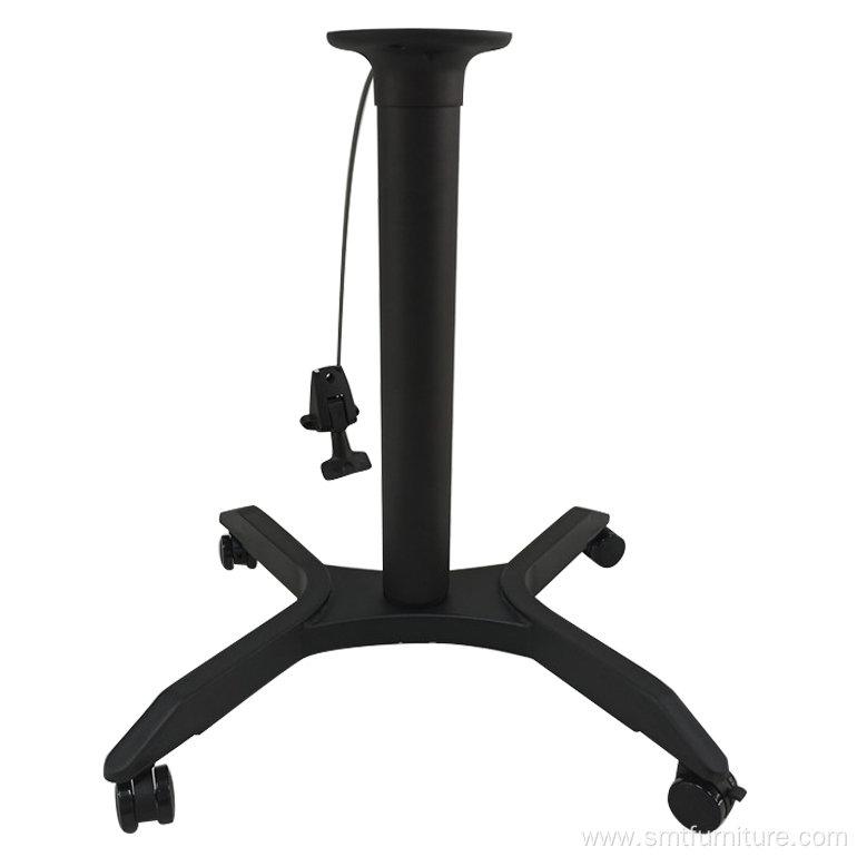 Height adjustable table base