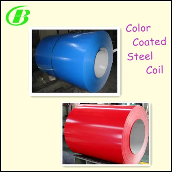 Pre-painted colorful steel coils
