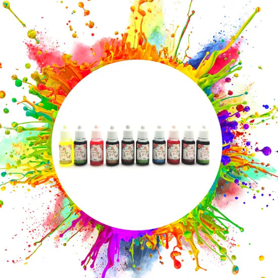 CNMI Alcohol Ink Set for Epoxy Resin and Wood Jewelry Making