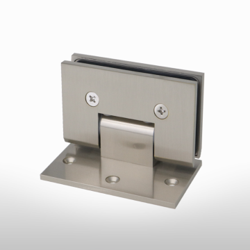 SVA-B241D1 Brushed Nickel Tempered Glass Shower Door Hinges