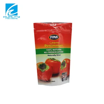 Food Grade Plastic Stand Up Pouch for Mixed Dried Fruit Packaging