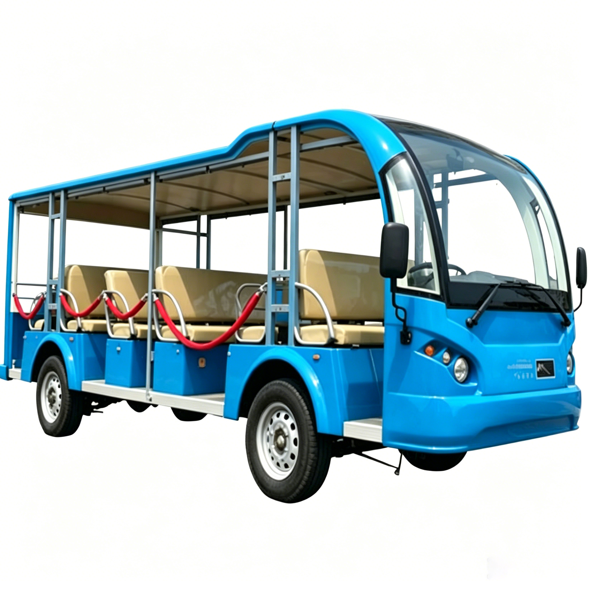 Scenic area electric tour bus