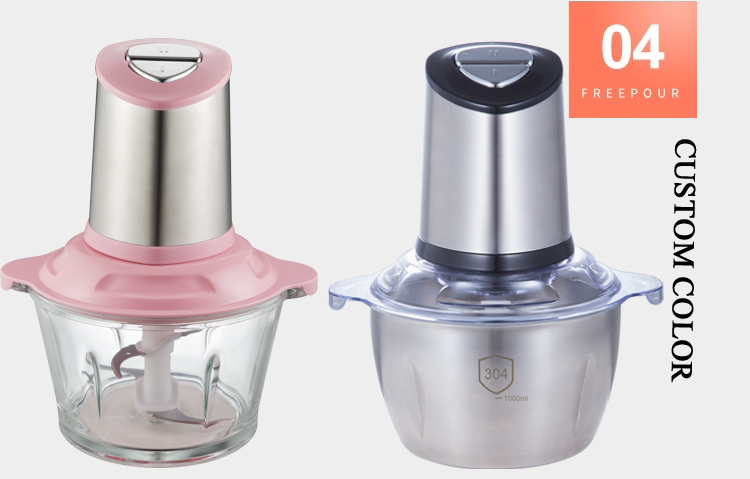 1.2L Or 1.8L Double Blades Food Chopper 