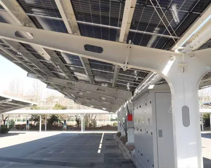 Photovoltaic charging pile shed